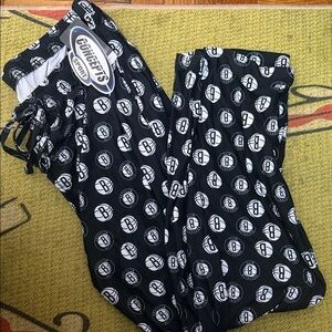 NWT Concepts sport Black and White Logo Joggers size XXL